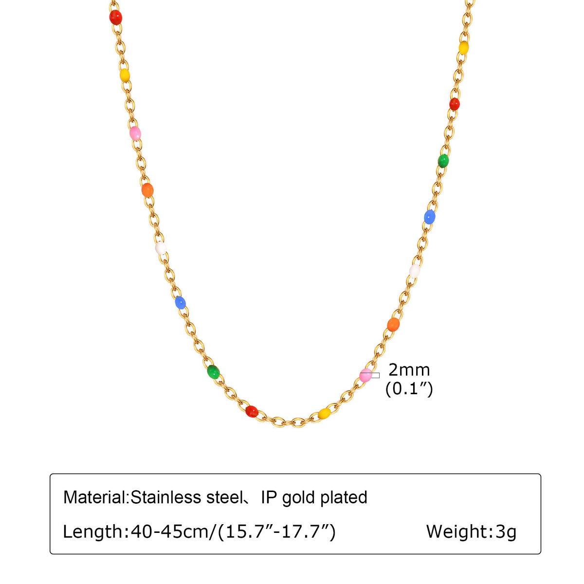 Necklaces Pomeranian Mint Green Stainless Steel Bracelet for Women