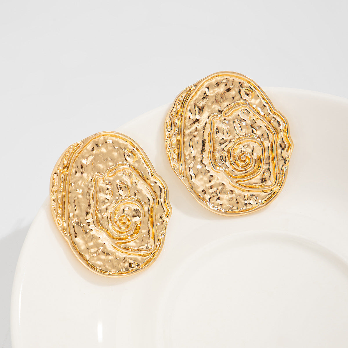 Planderful Vienna Verve Earrings – Elegant Fold Design