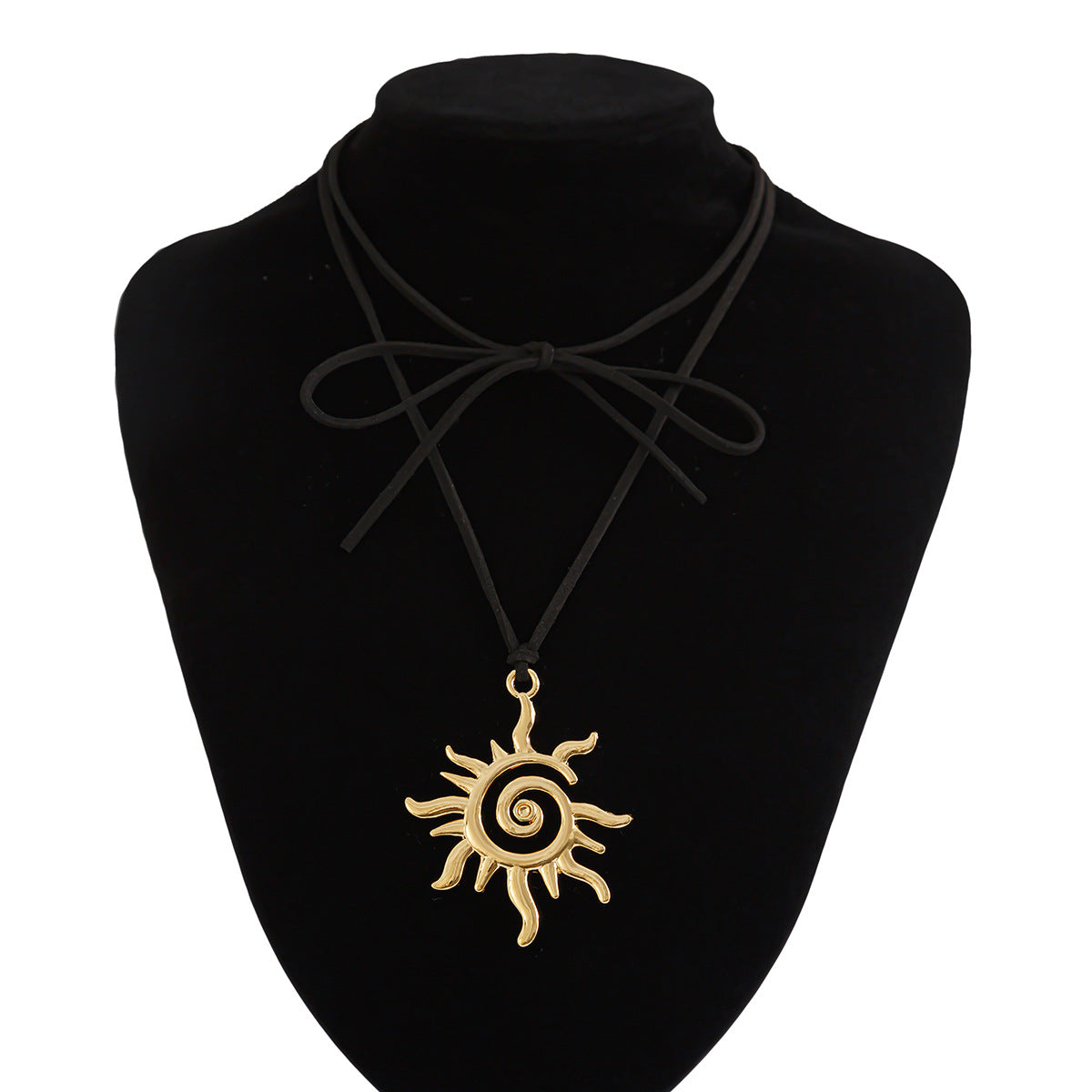 Sun Pendant Beach Necklace