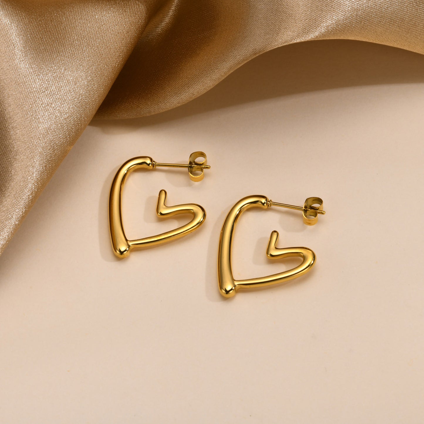 Cross-Border European And American Jewelry Stainless Steel Earrings