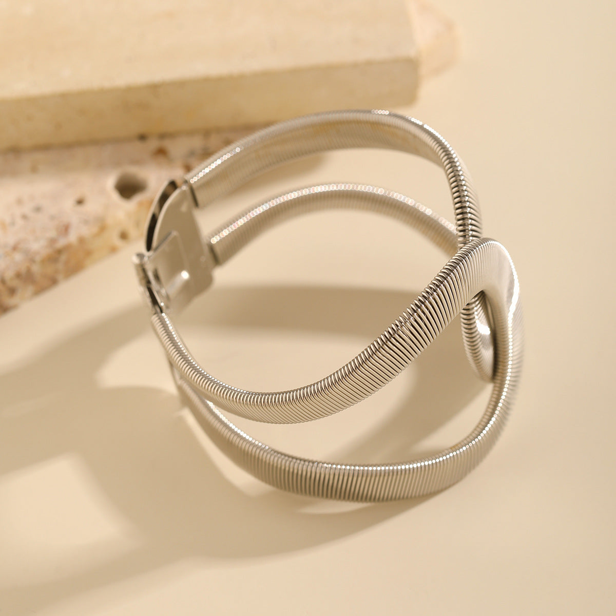 Personalized Wire Winding Bracelet For Women Planderful Vienna Verve Statement Retro Hollow Cross Opening