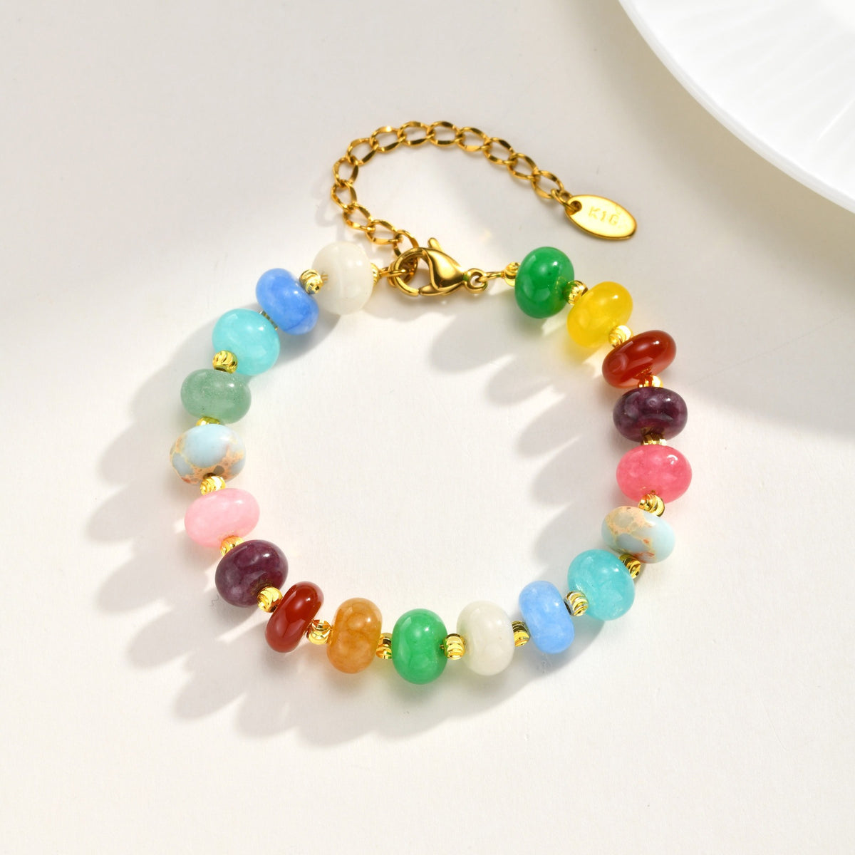 Natural Stone Copper Bracelet