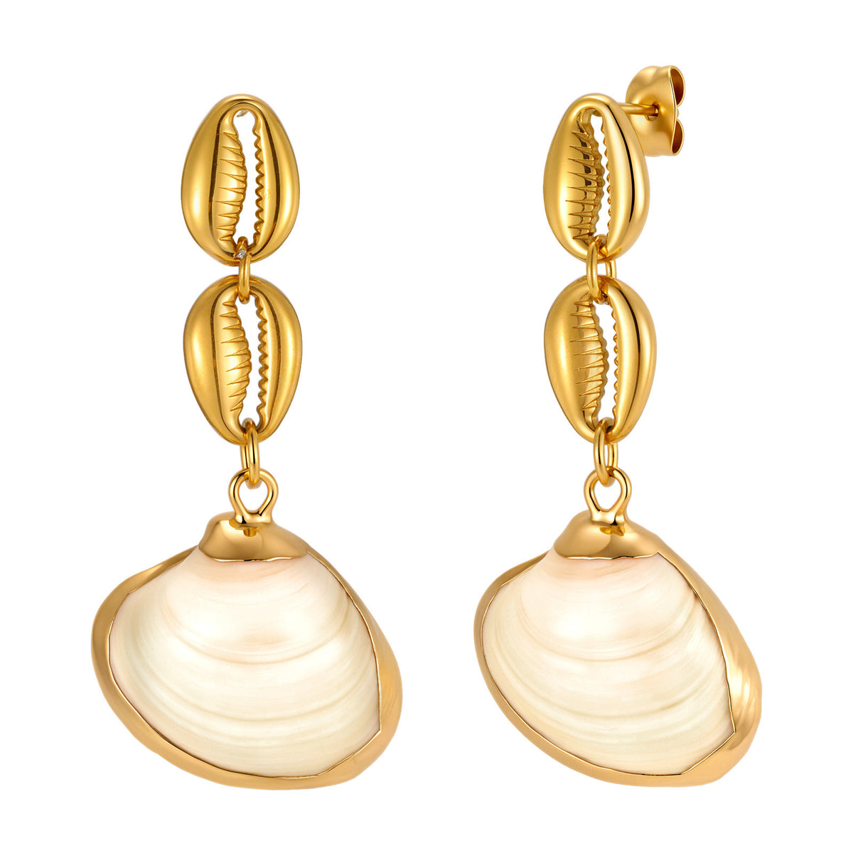 Modern Stainless Steel Earrings