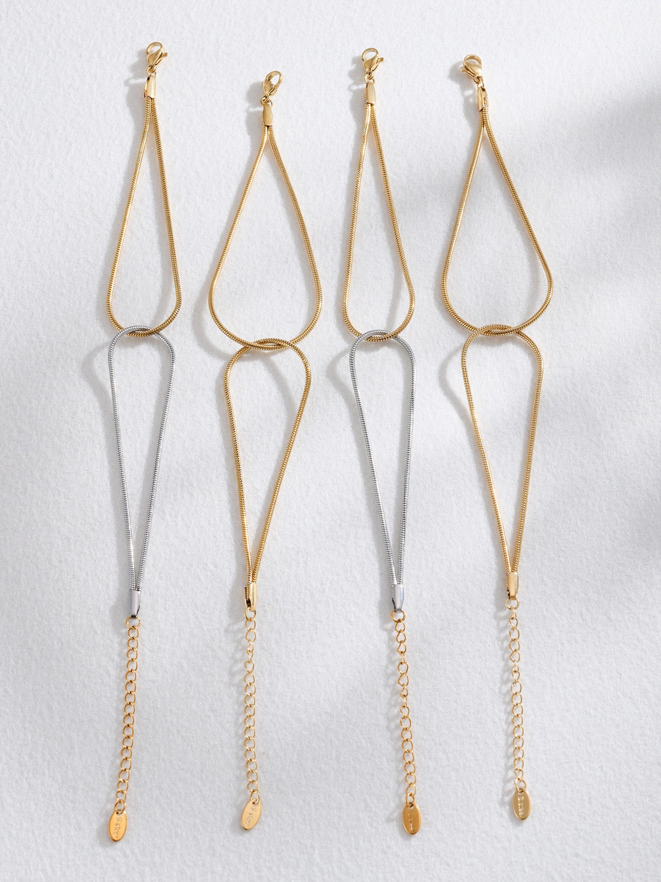 Planderful Stainless Steel Rope Knot Bracelet Everyday Wear