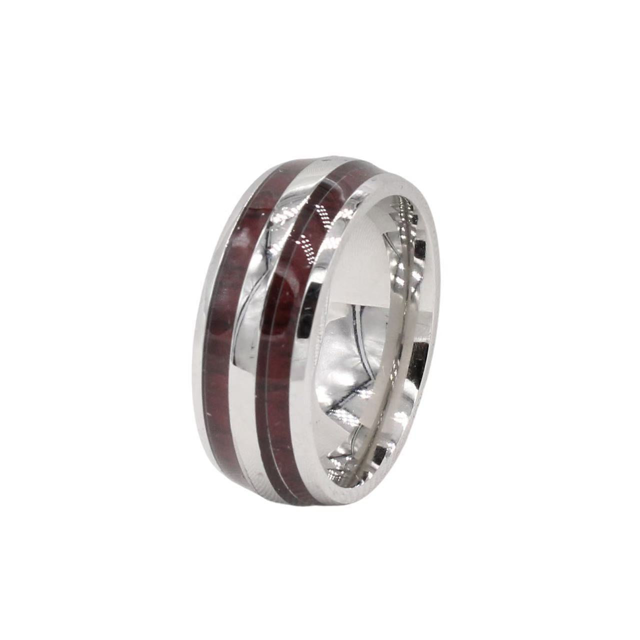 Planderful Jewelry Men's Titanium Steel Ring, Everyday Genie Collection, Sleek Minimalist Band