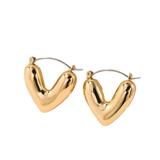 Sweet Heart Stud Earrings - Vienna Verve Collection