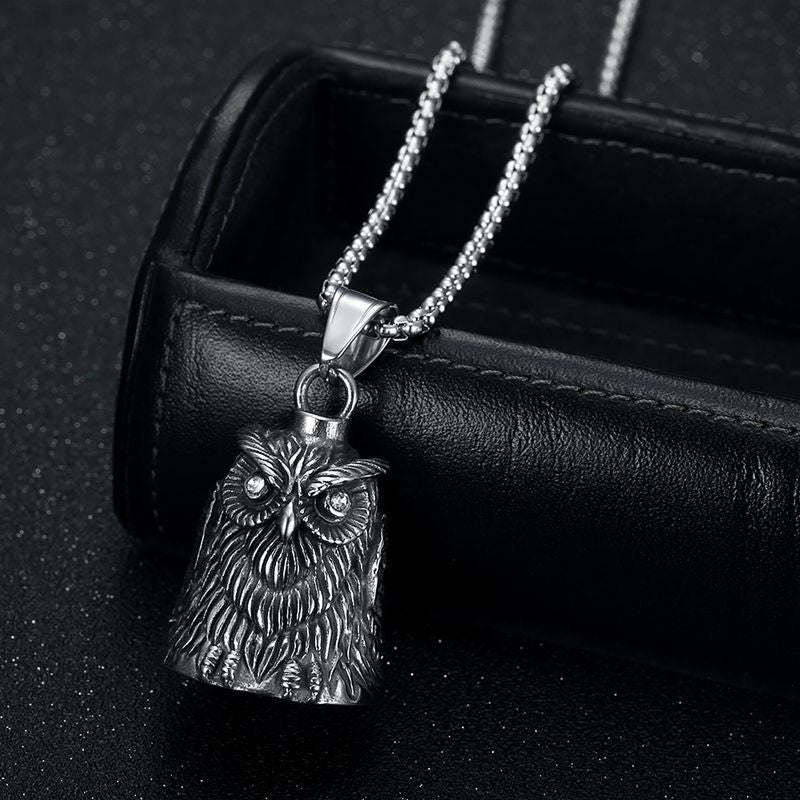Punk Owl Stainless Steel Jewelry