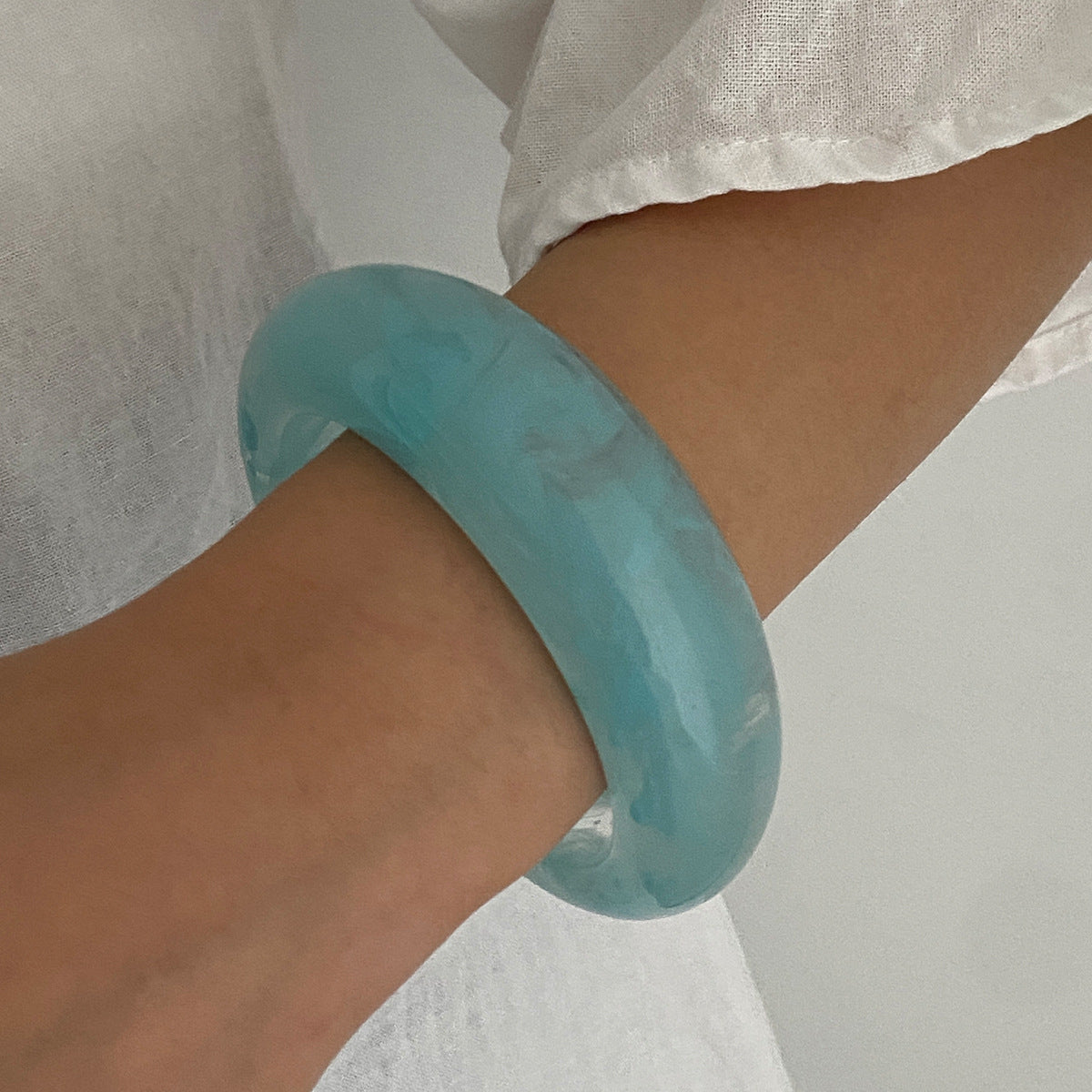 Planderful Vienna Verve Open Cuff Bracelet For Women Bold Red Blue Contrast Customizable Jewelry Statement