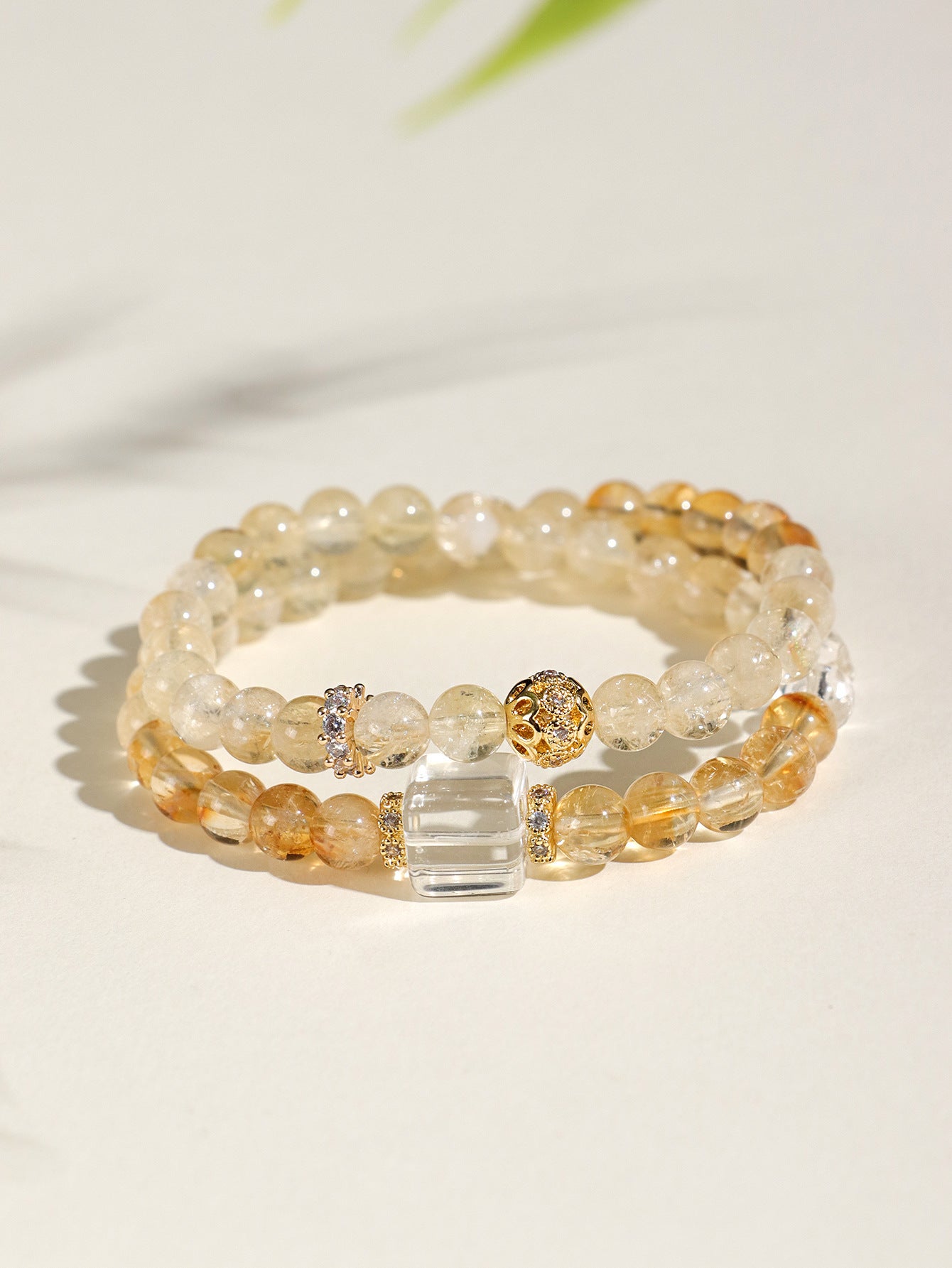 Planderful Fortune's Favor Bracelet – Elegant Crystal Beaded Design