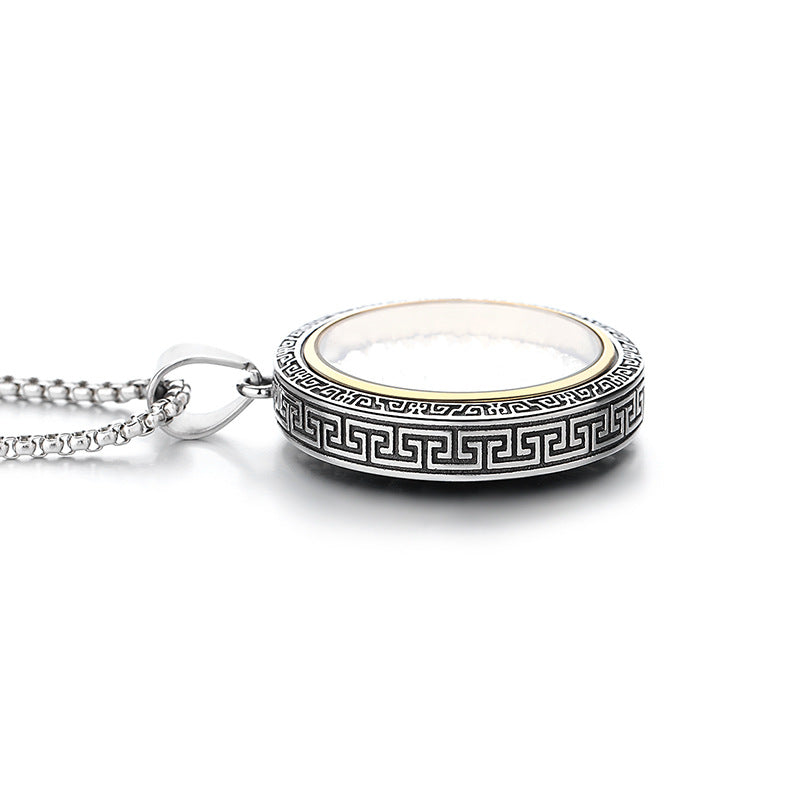 Stainless Steel Necklace – Dainty Zodiac Buddha Charms