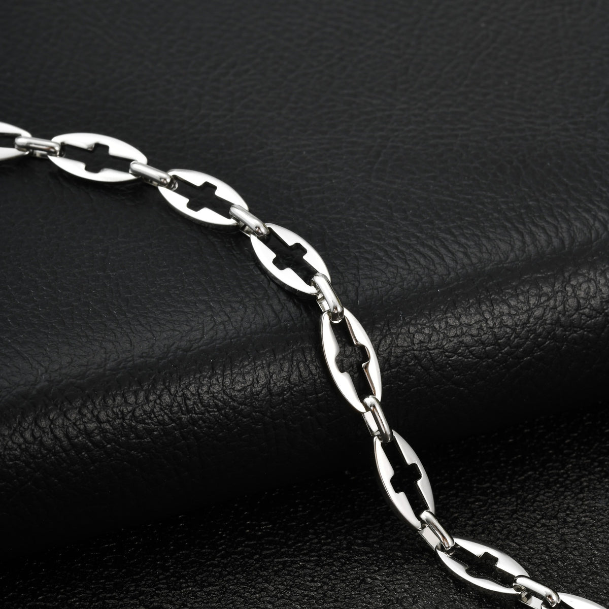 Cross Stainless Steel Bracelet