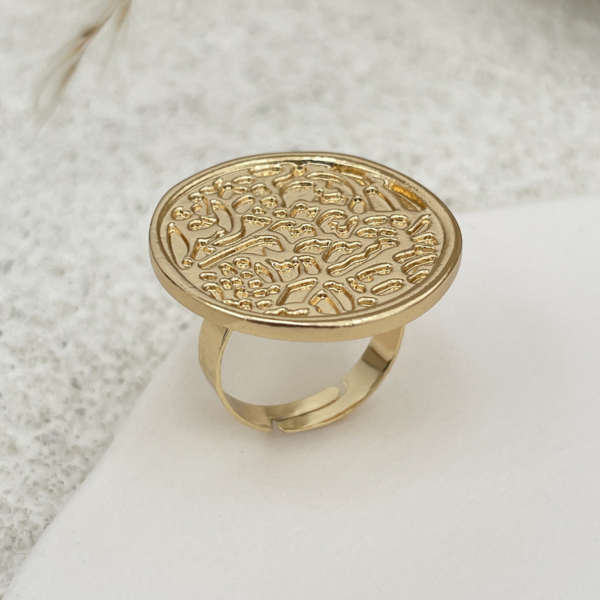 Planderful Vienna Verve Ring – Unique Geometric Design
