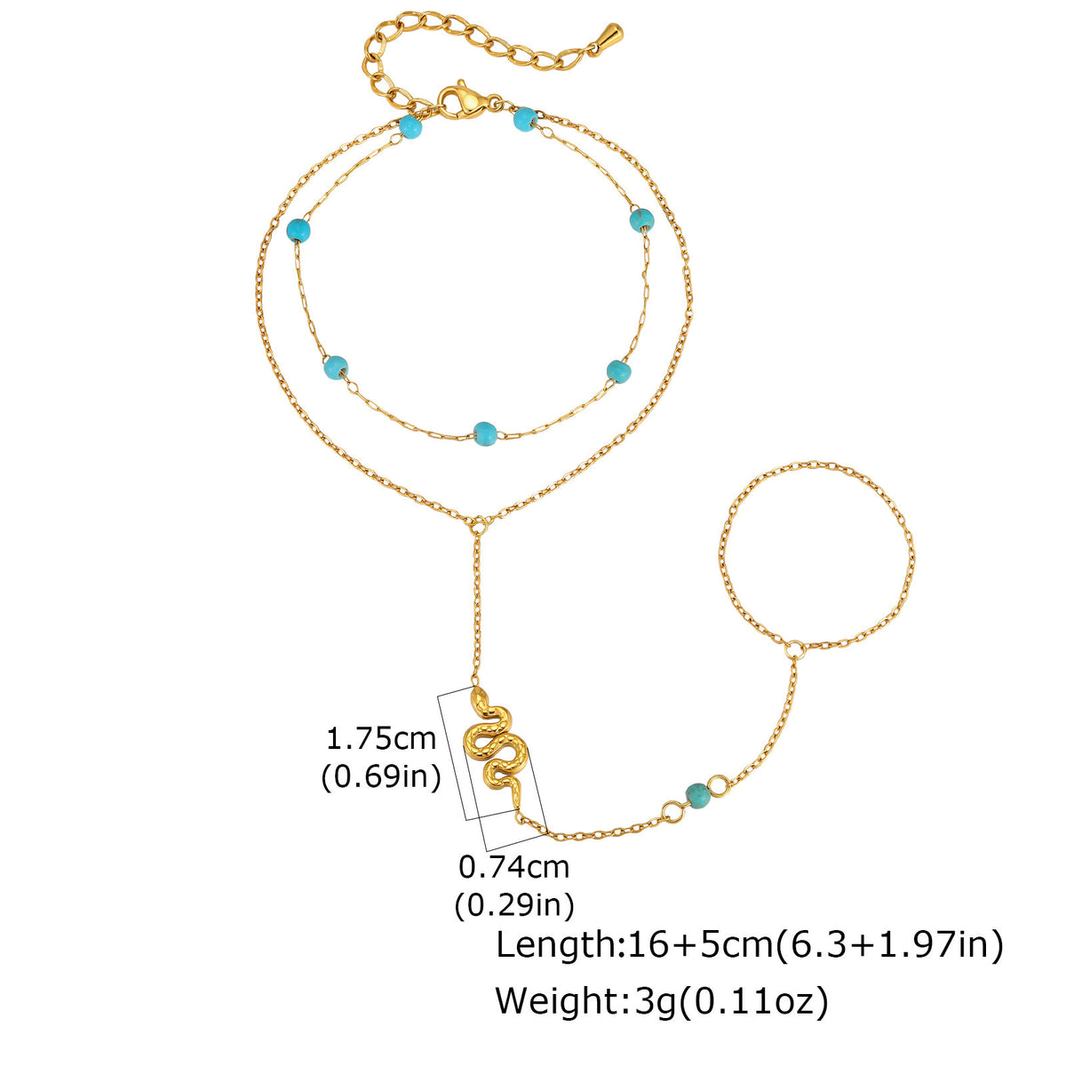 Zircon Stainless Steel Bracelet