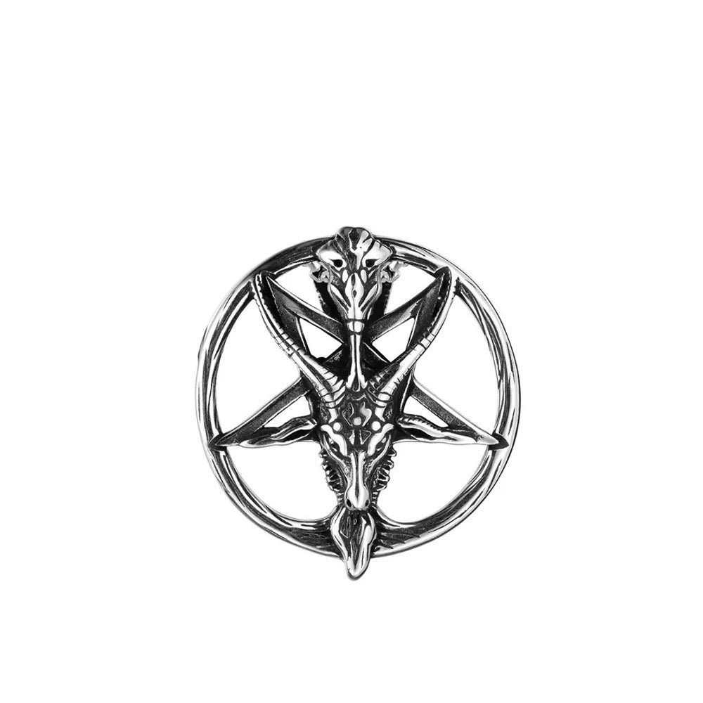 Punk Retro Stainless Steel Men's Ring