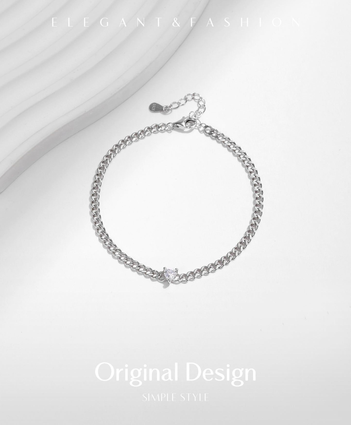 Planderful Everyday Genie Bracelet – Trendy Zircon Love Design