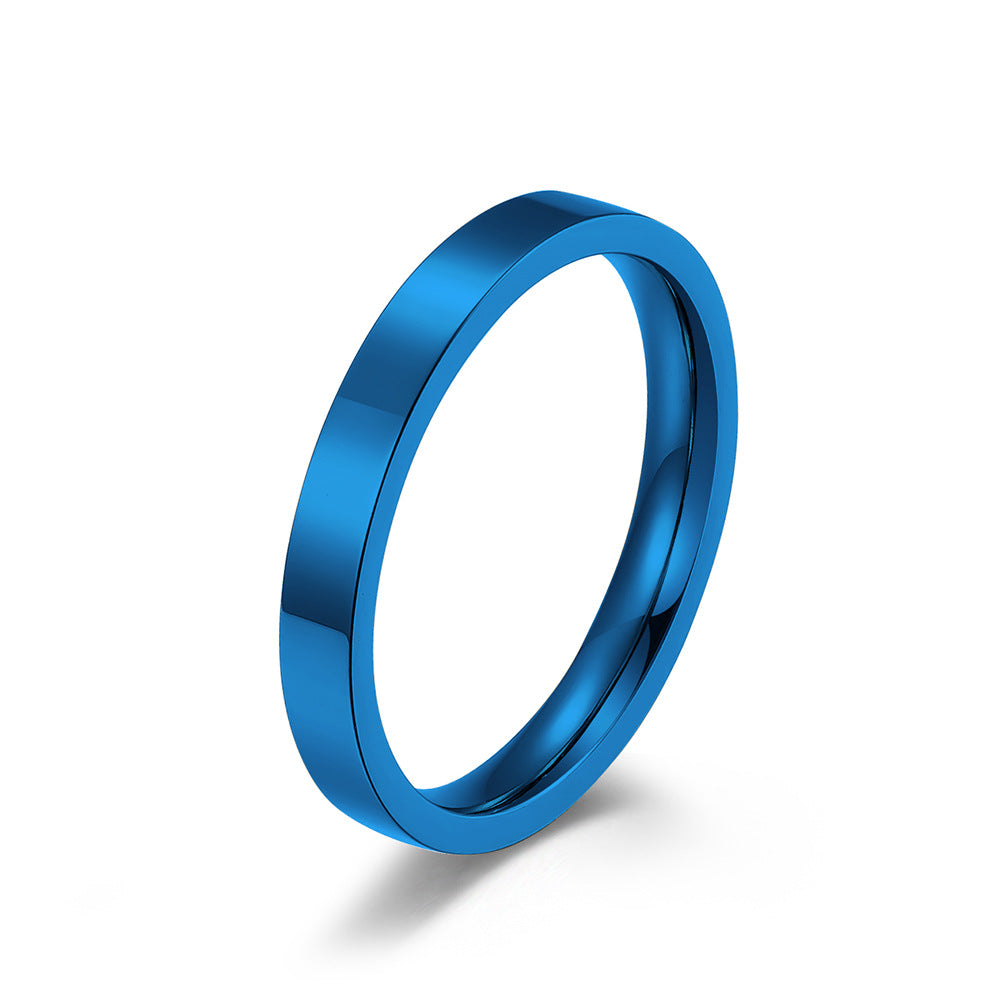 Steel Ring – Minimalist Couple Ring