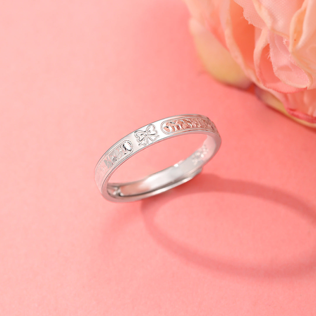 Minimalist Flash S925 Sterling Silver Women's Ring