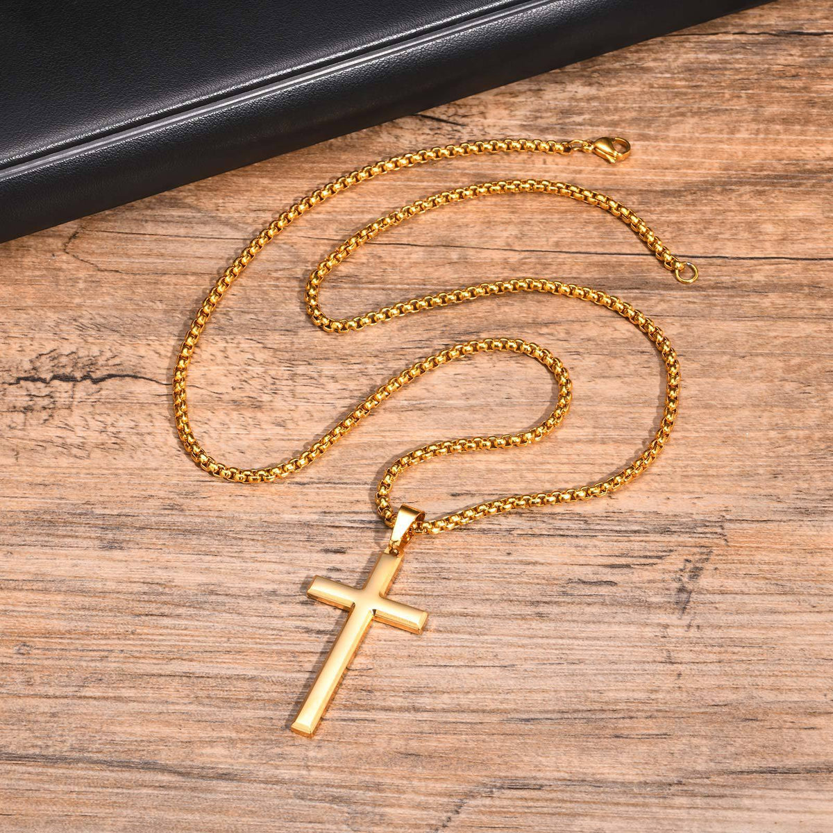 Cross Stainless Steel Necklace for Men