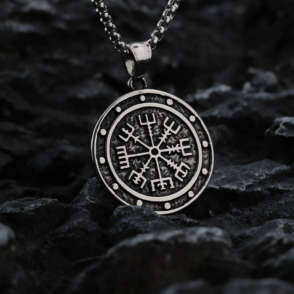 European And American Jewelry Wholesale Viking Stainless Steel Pendant Necklace For Men