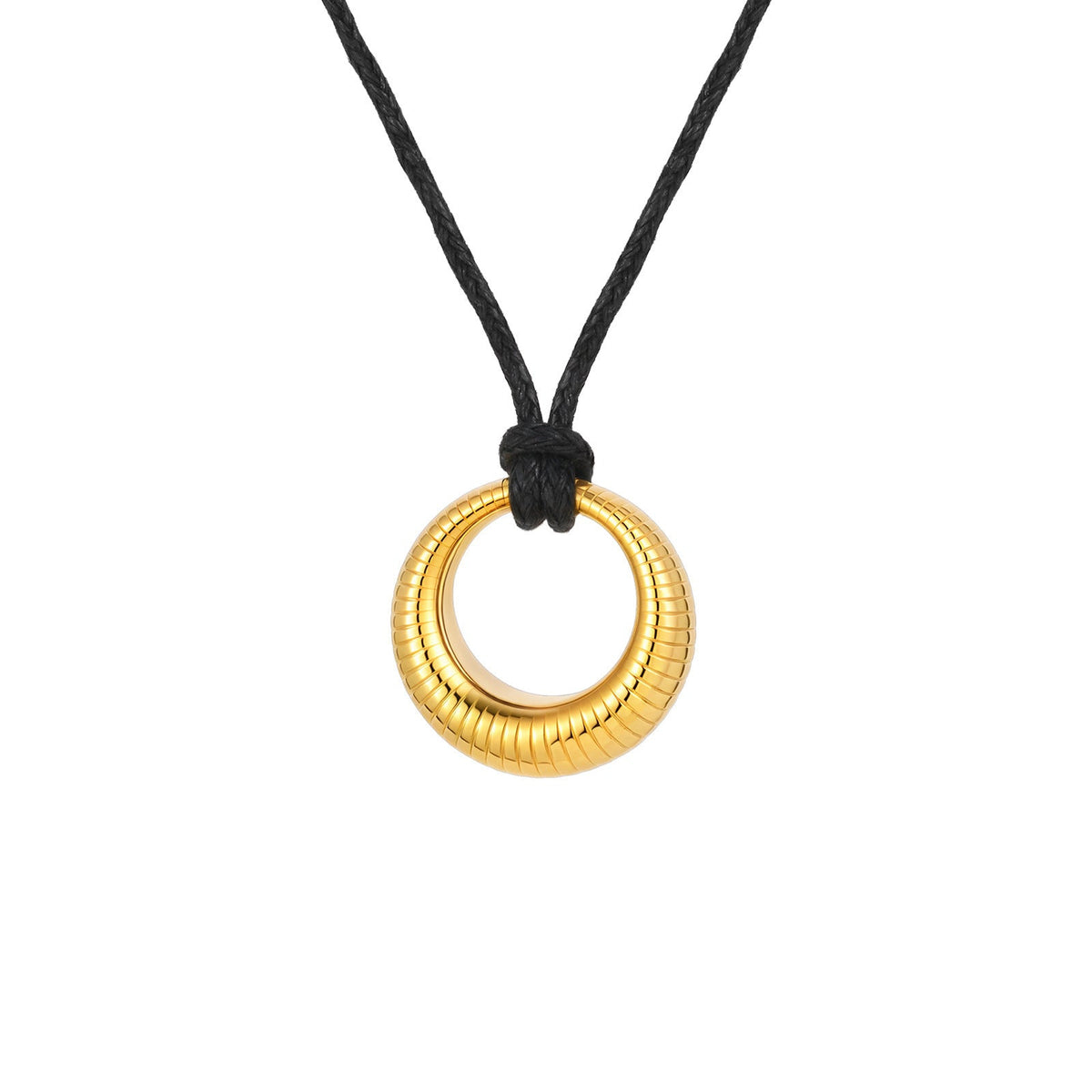 Stainless Steel Black Necklace