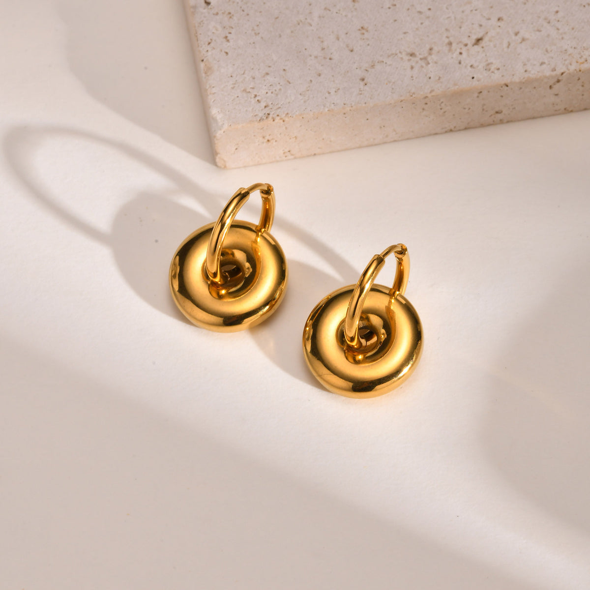Geometric Earrings — Three Designs