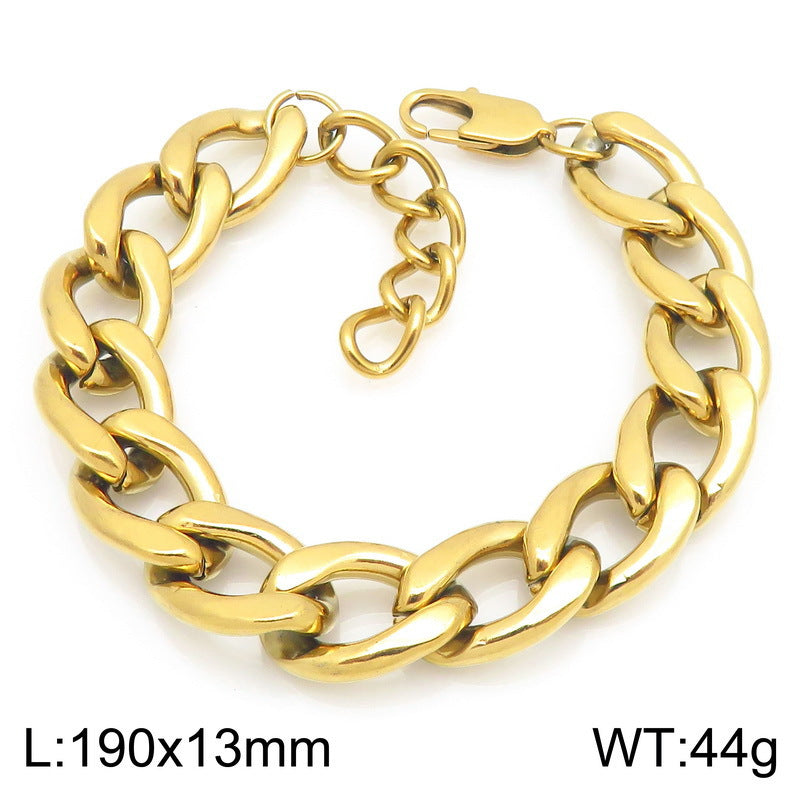 Minimalist Figaro Chain Stainless Steel Bracelet – Unisex Nk Chain Adjustable Handmade