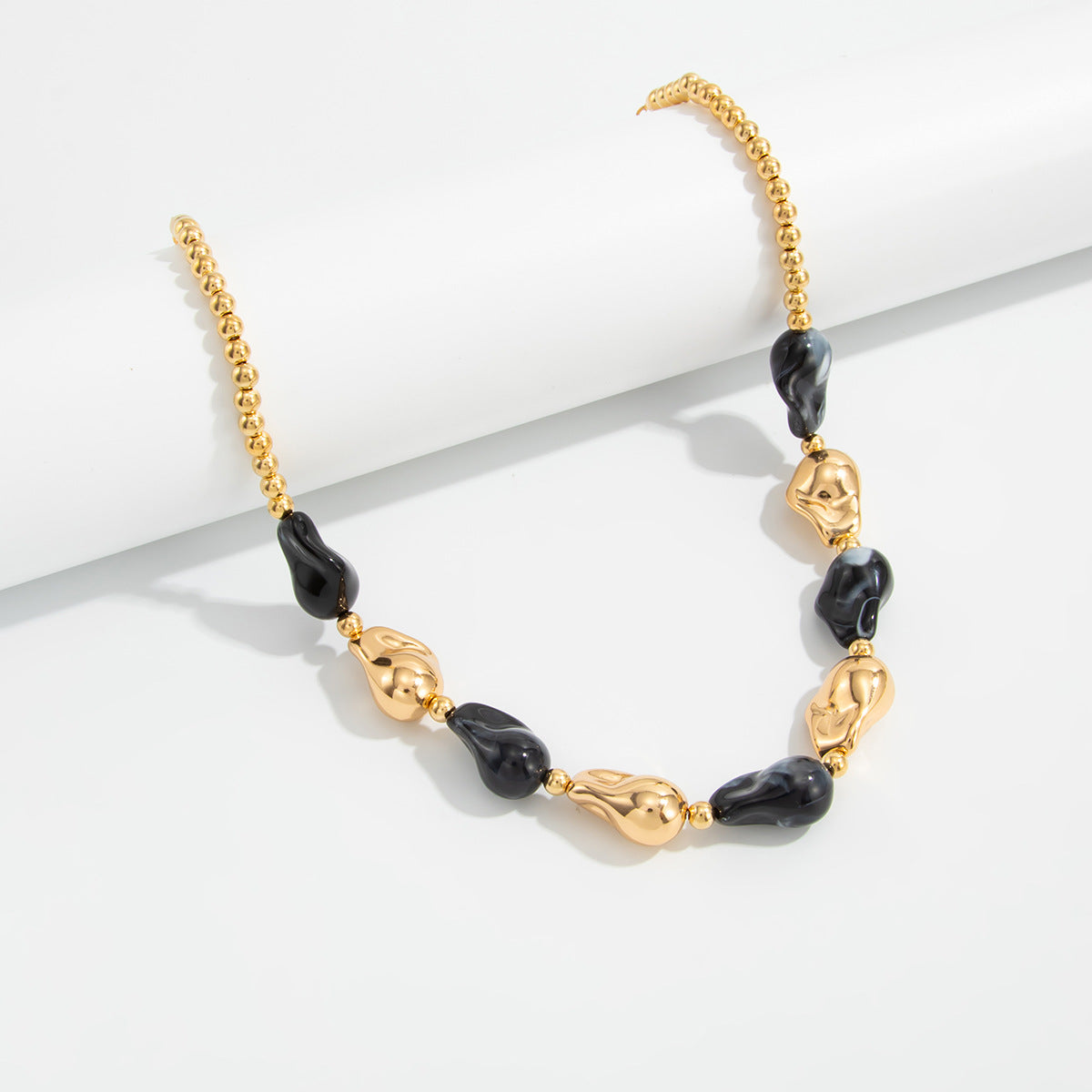 French Baroque Pearl Bead Necklace