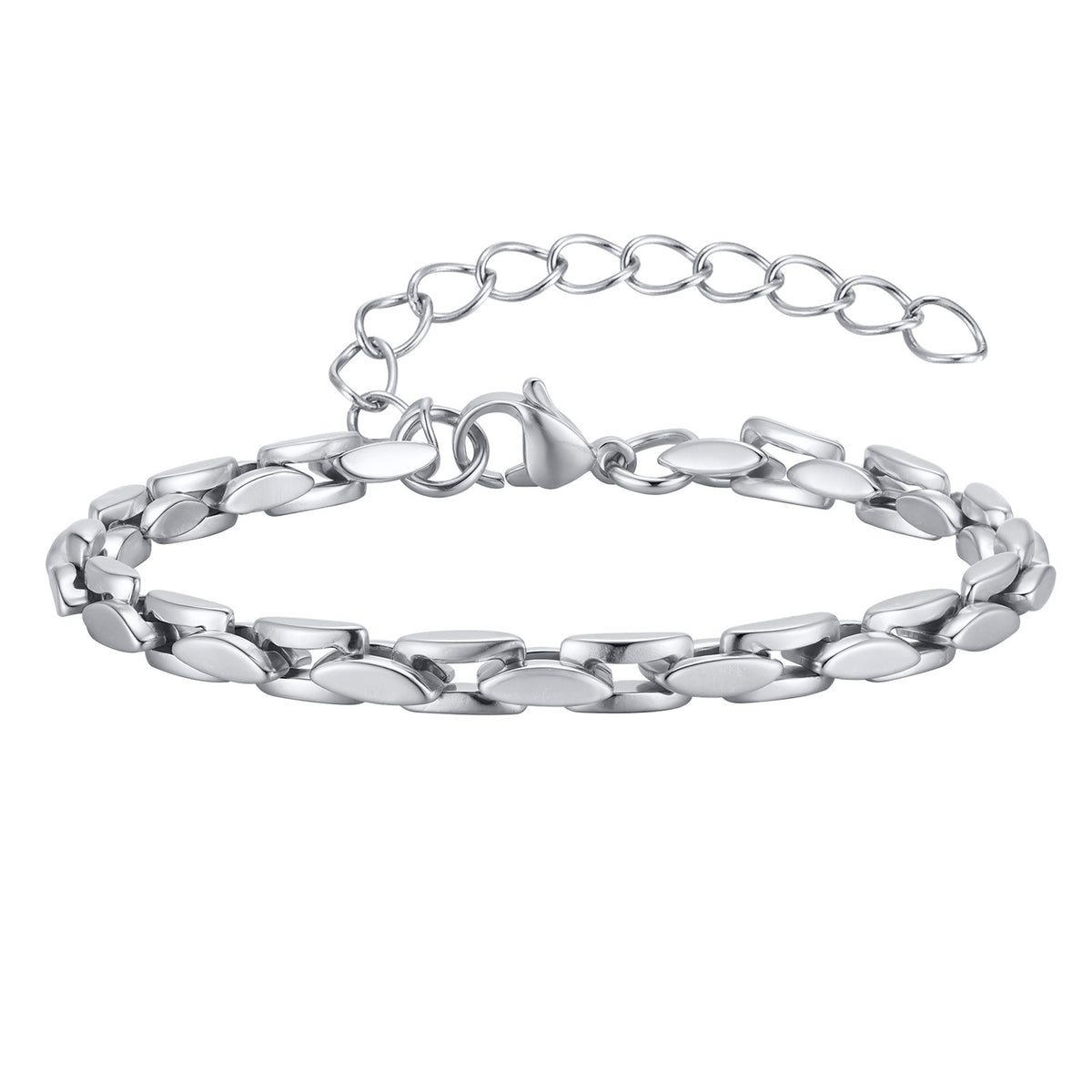 Couple Bracelets Handmade Chain Stainless Steel Bracelet Unisex
