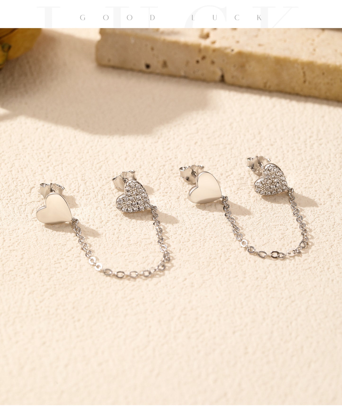 Planderful Everyday Genie Earrings – Exquisite Sterling Silver with Zircon Details