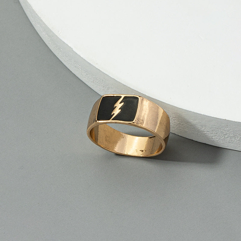 Retro Cross-Border Men's Ring by Vienna Verve