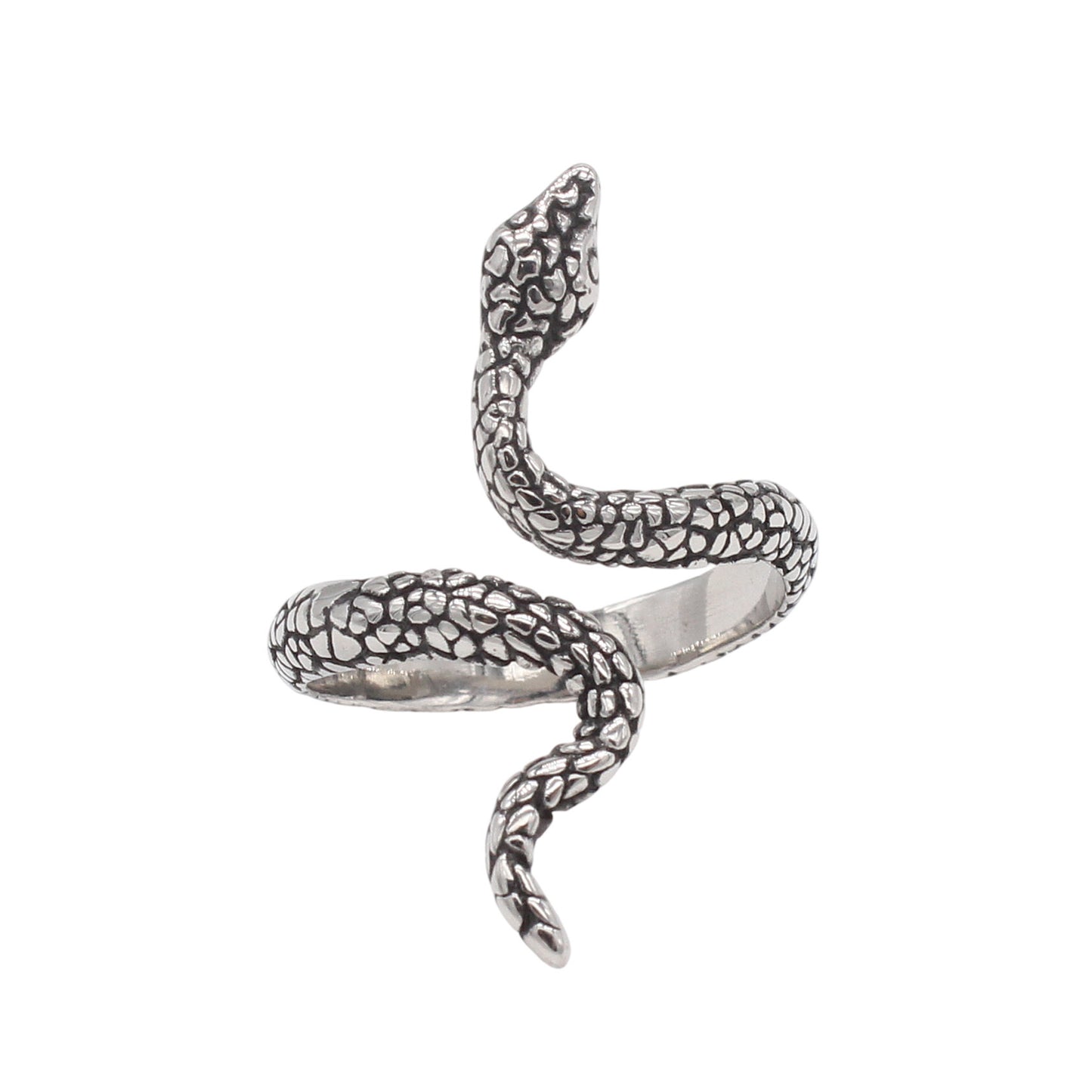 Planderful Jewelry Vintage Snake Ring In Stainless Steel Personalized European Design