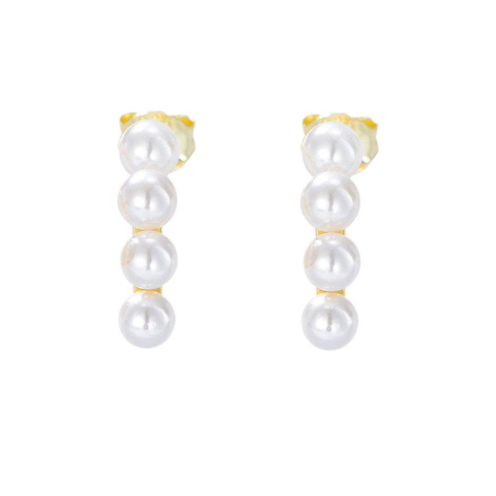 And Sterling Silver Pearl Earrings