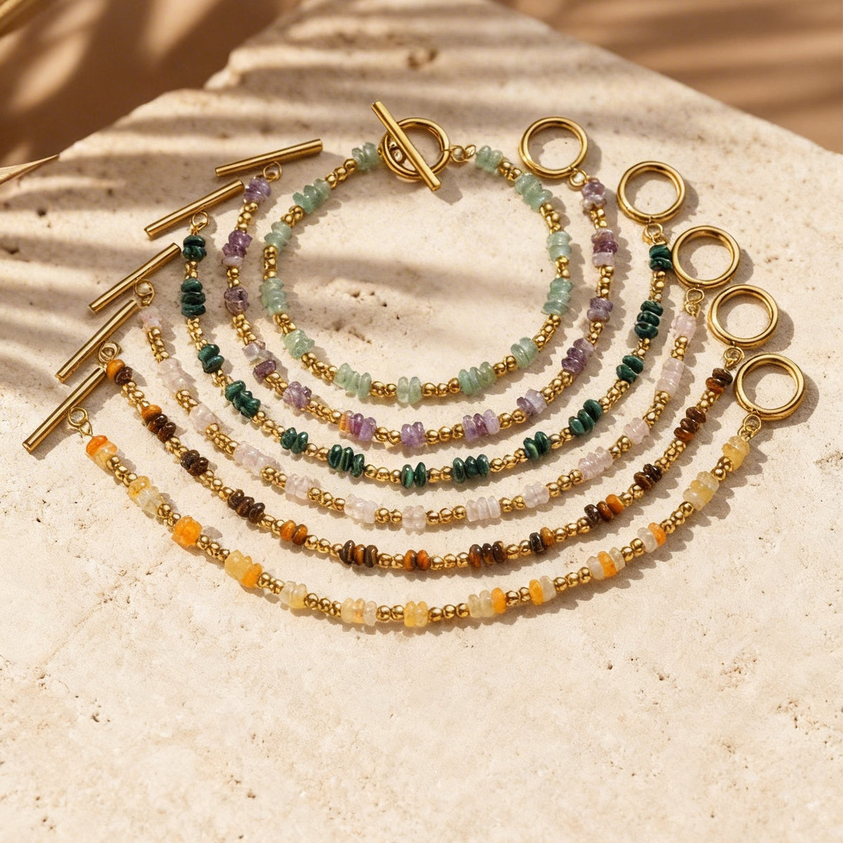 Tiger's Eye Stainless Steel Bracelet