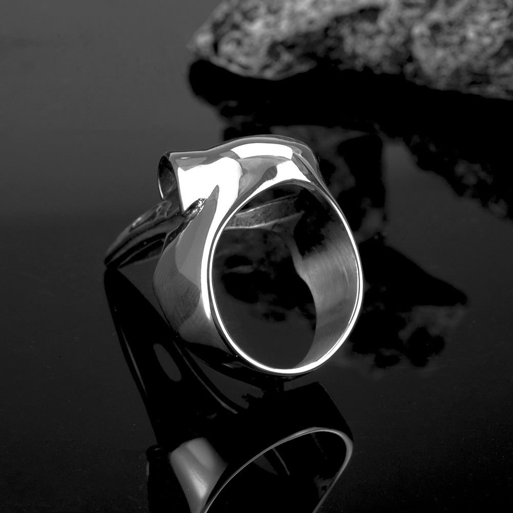 European And American Jewelry Men's Stainless Steel Ring