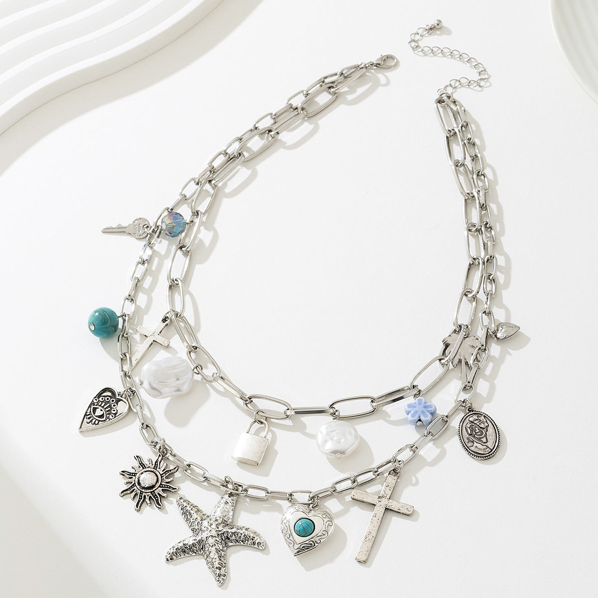 Planderful Vienna Verve Necklace – Personalized Ocean-Inspired Design