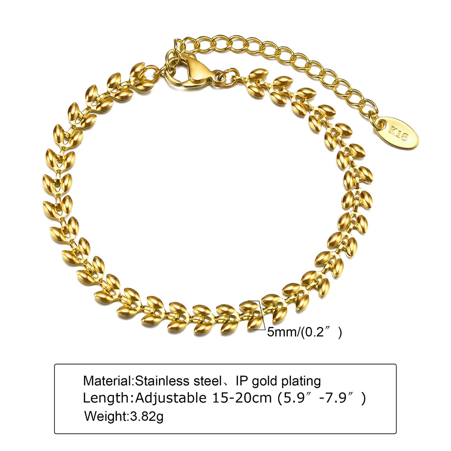 Stainless Steel Bow Ladies W Shape Bracelet & Necklace Set