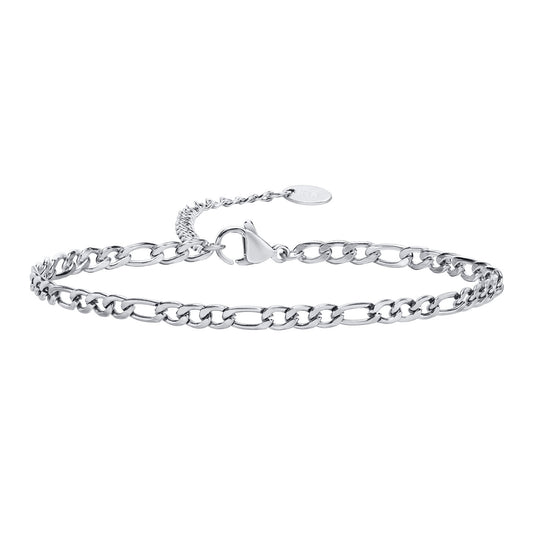 Europe America Stainless Steel NK Chain Bracelet Women