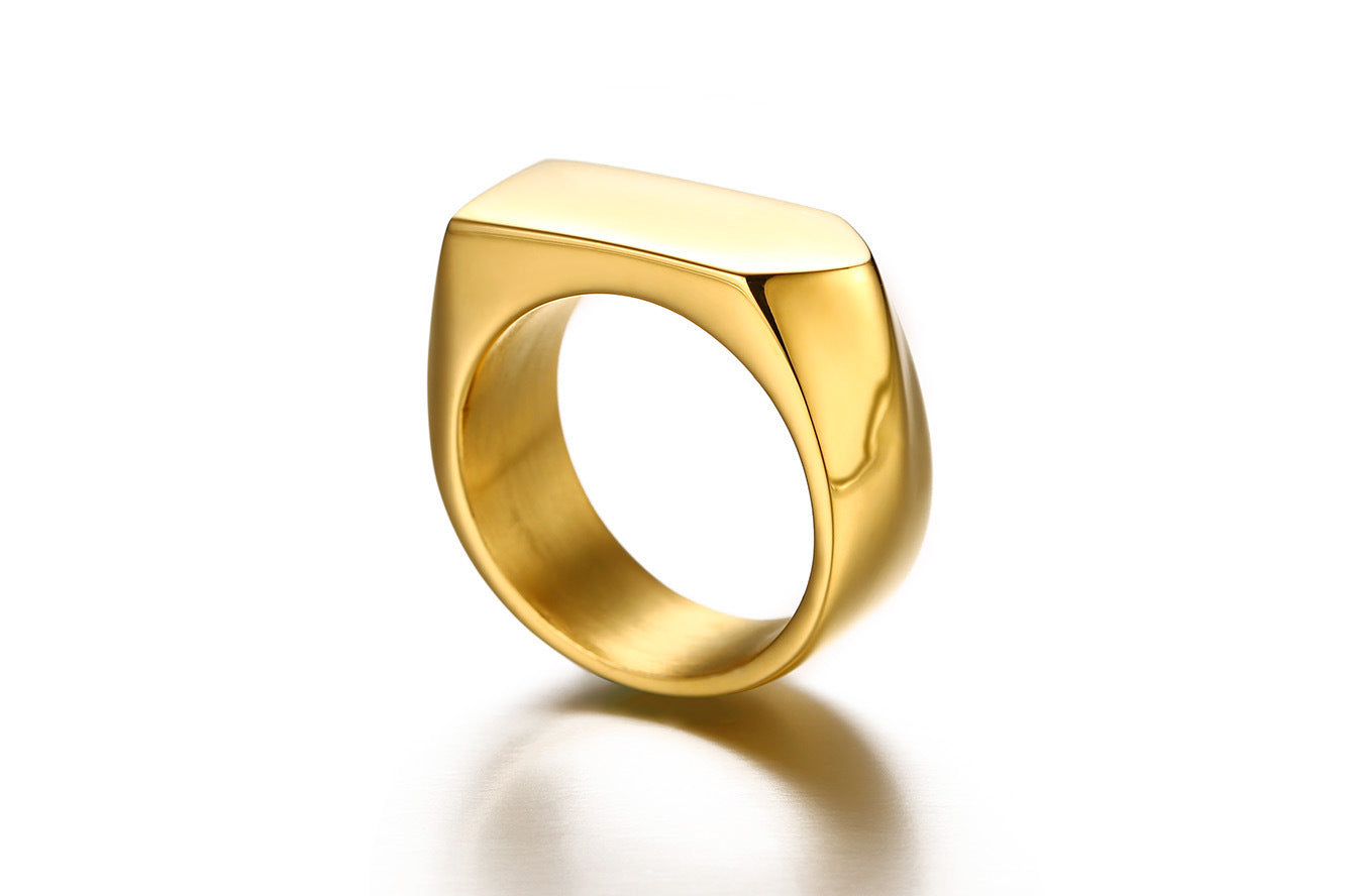 New Product Launch Stainless Steel Trendy Arrow Ring for Men