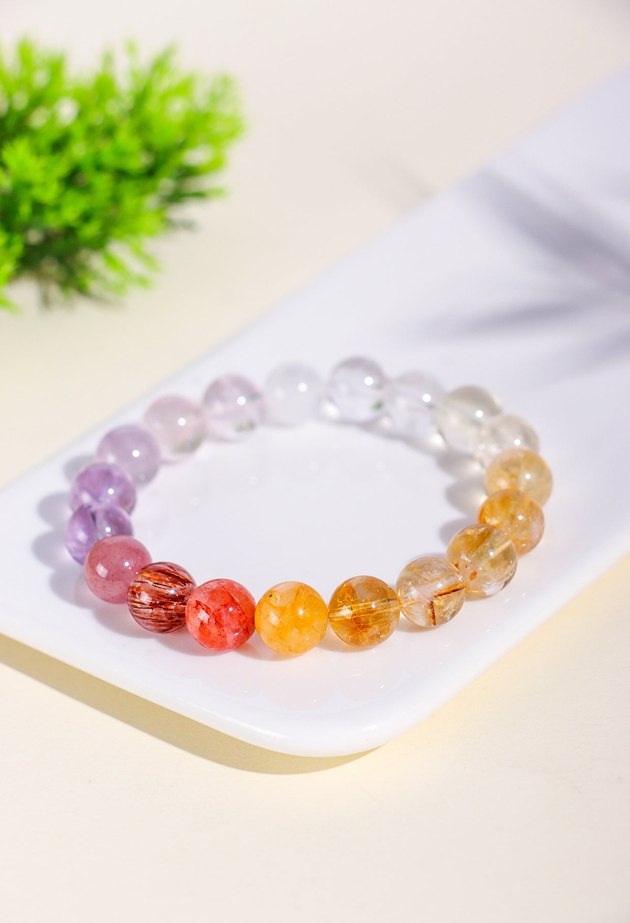 Planderful Fortune's Favor Bracelet – Premium Crystal Beaded Design