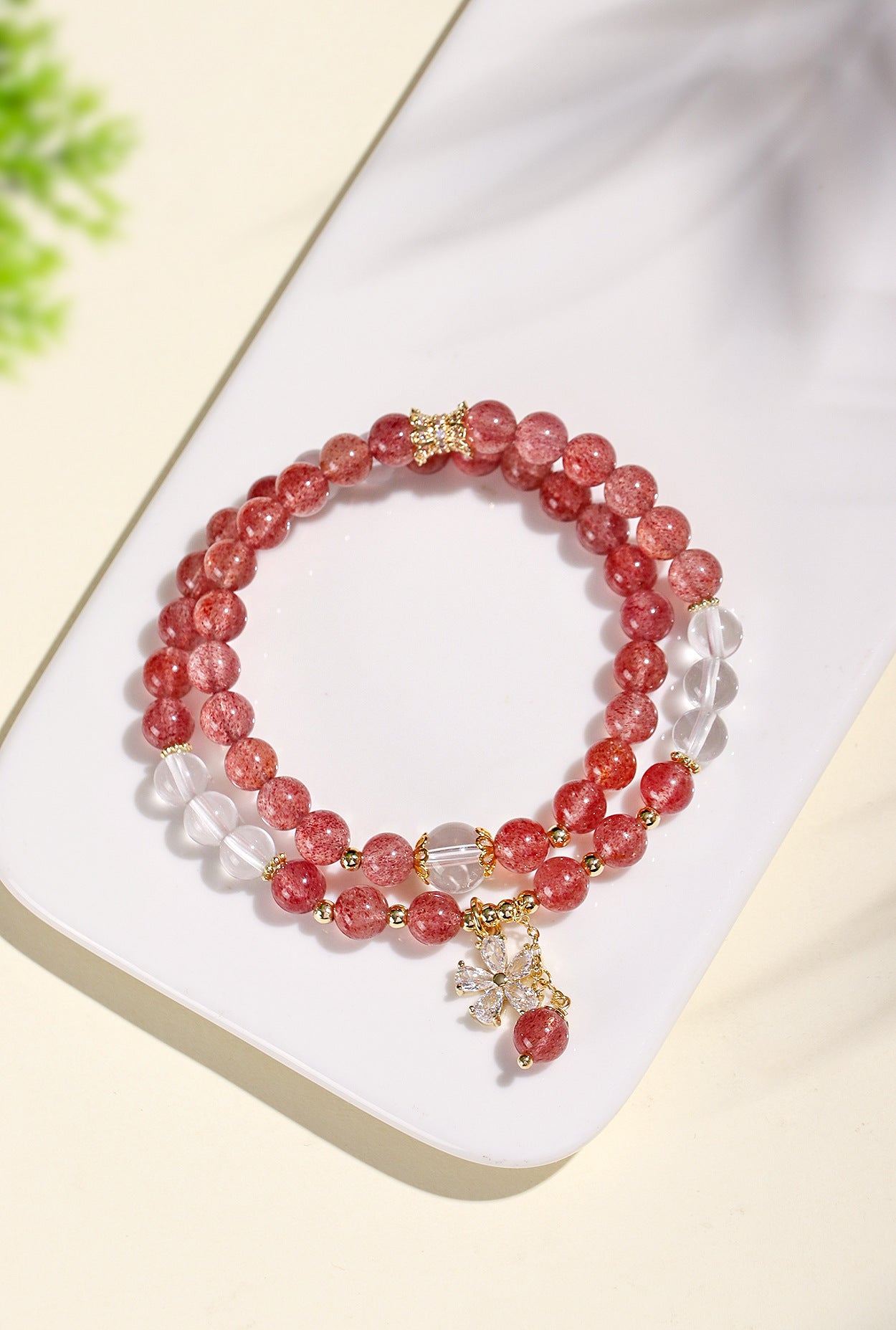 Planderful Fortune's Favor Bracelet – Fresh and Sweet Crystal Elegance