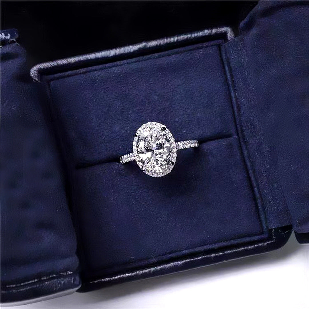 Marriage Proposal 925 Sterling Silver Women's Ring