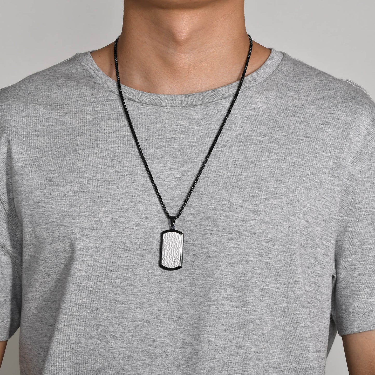 European And American Accessories Stainless Steel Hammer Pendant Necklace For Men
