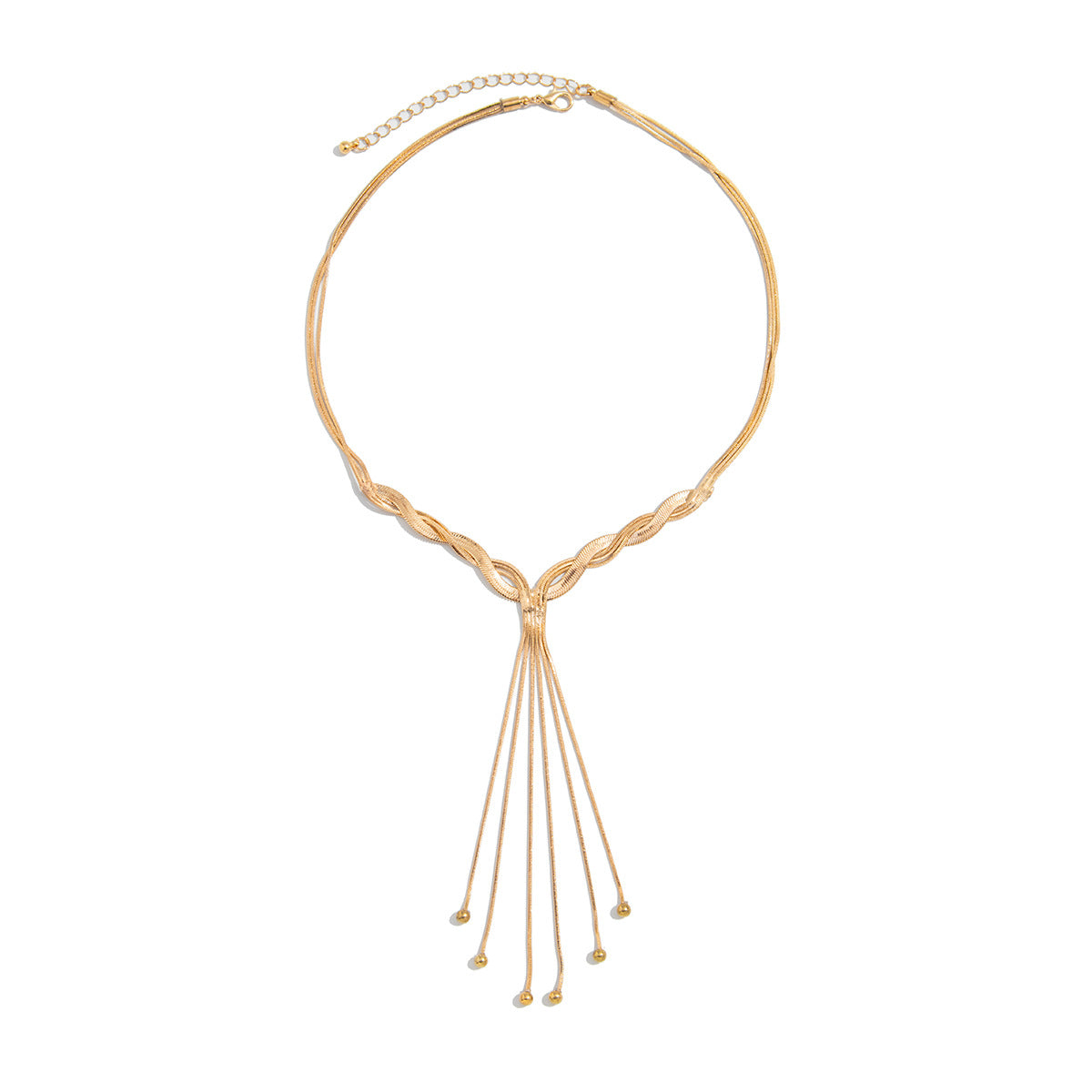 Planderful Vienna Verve Necklace – Elegant Y-Shaped Design