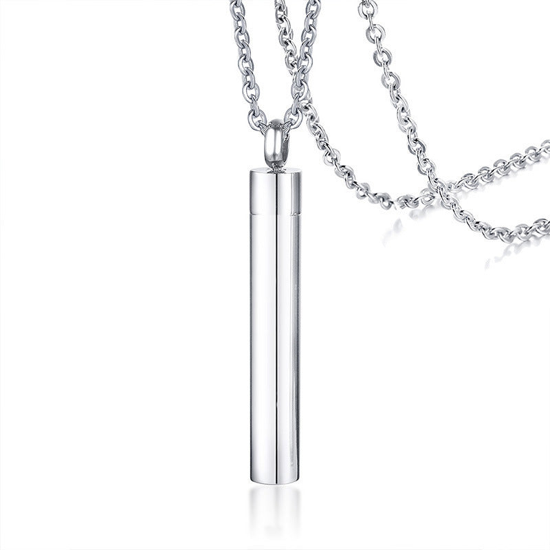 European Beautiful Women's Fashion Jewelry Wholesale Titanium Steel Paw Print Ashes Pendant Necklace