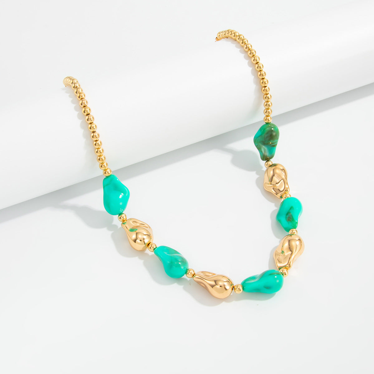 French Baroque Pearl Bead Necklace