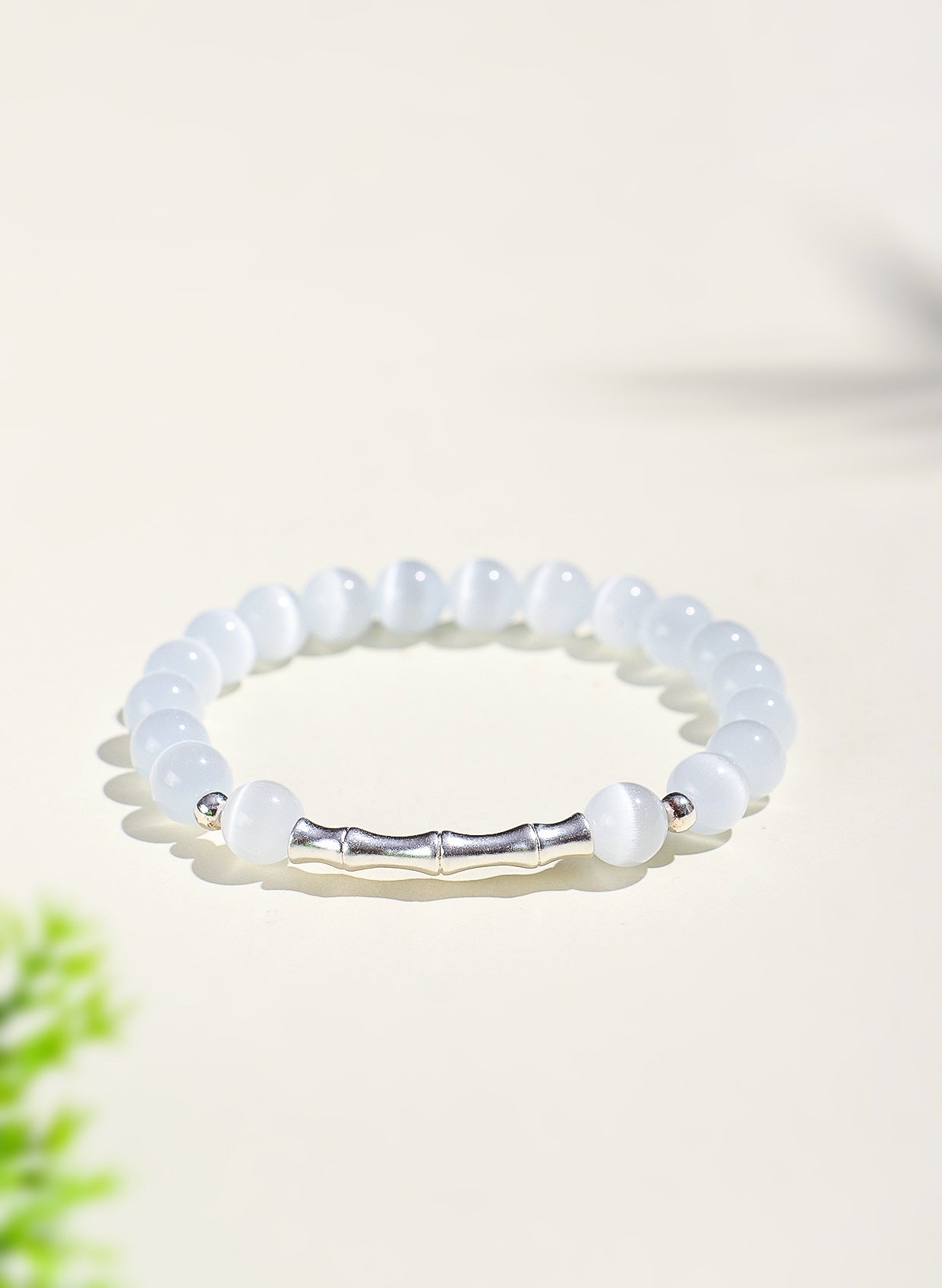 Planderful Fortune's Favor Bracelet – Elegant Obsidian and Opal Design