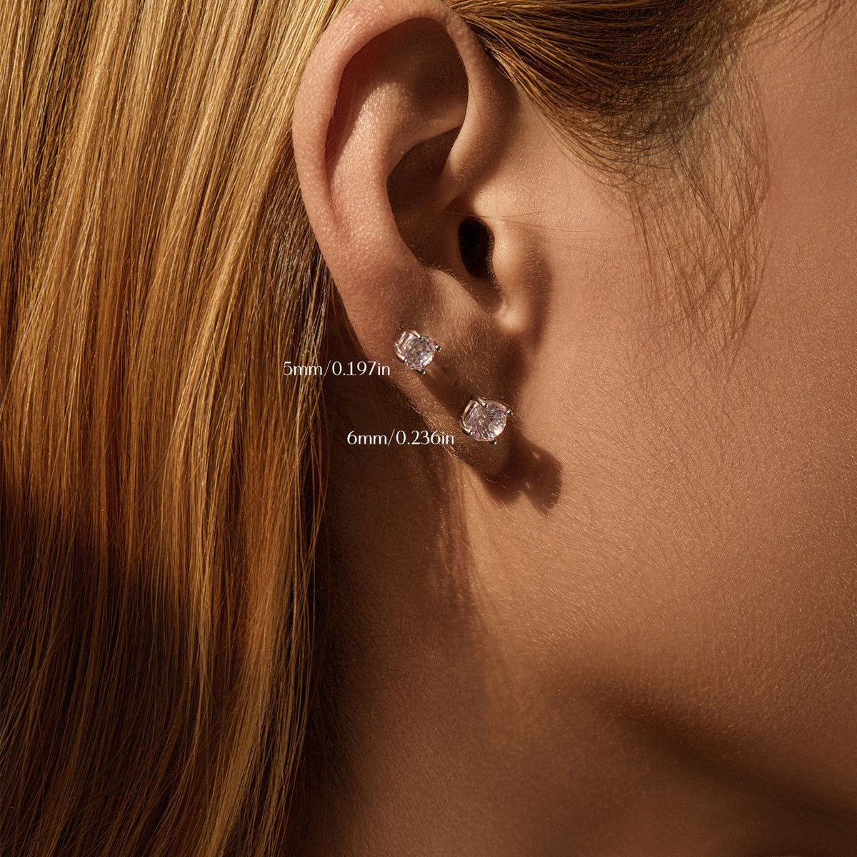 925 Sterling Silver Pink Fireworks-Cut Earrings