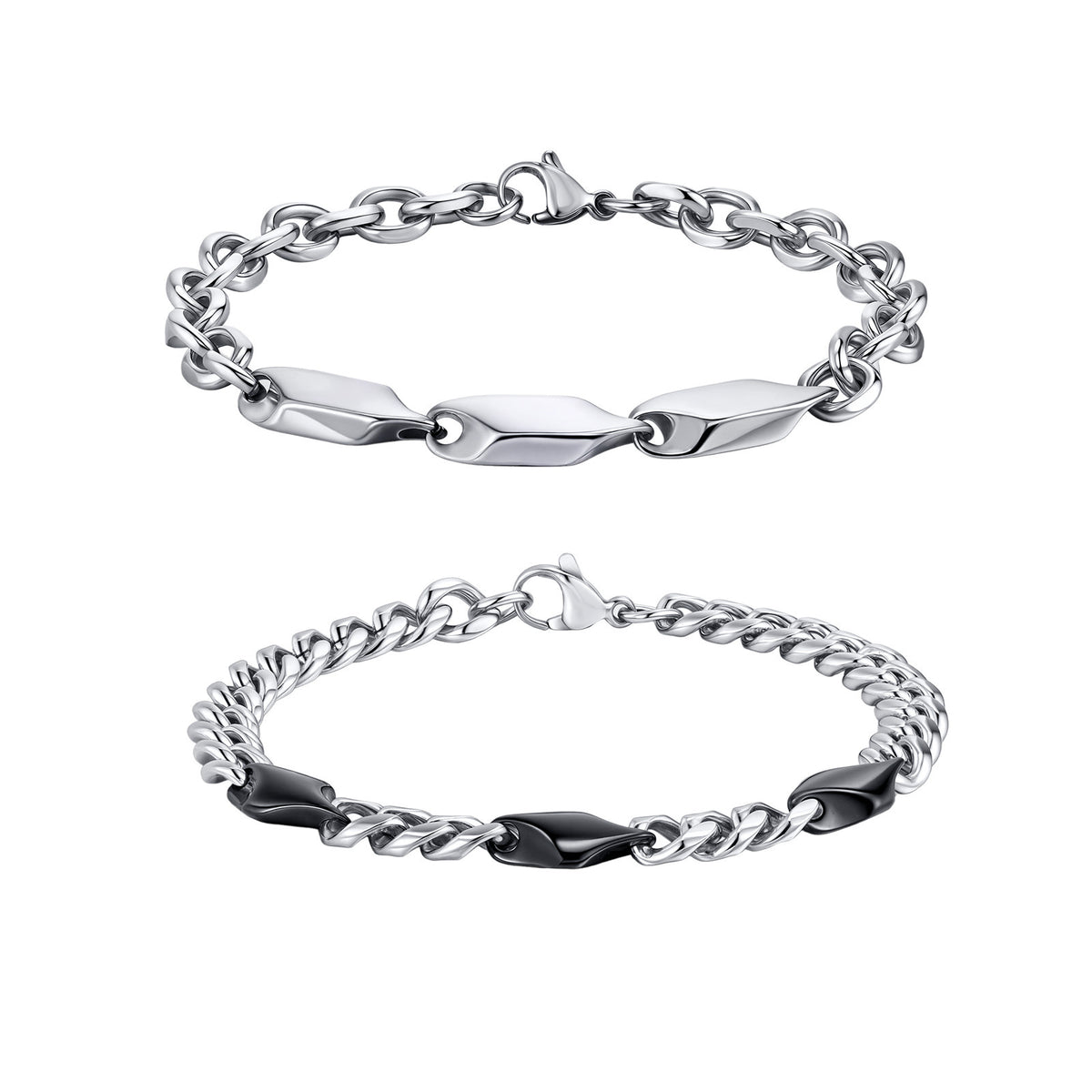 Braided Stainless Steel Bracelet