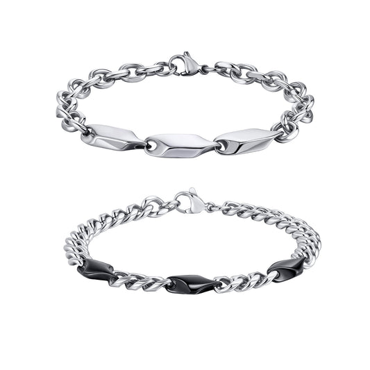 Braided Stainless Steel Bracelet