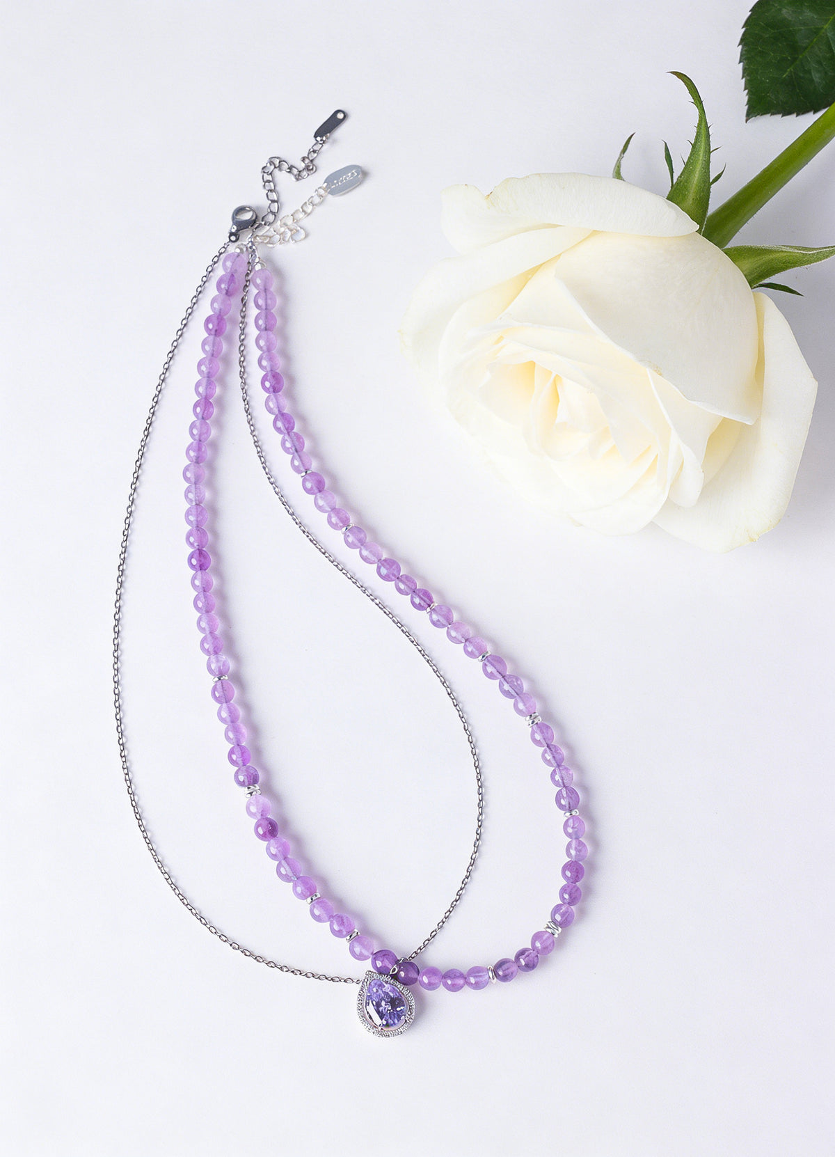 Crystal Layered Necklace